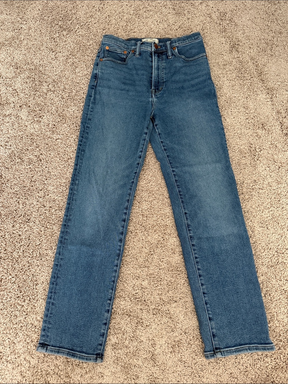 Madewell Midwash Straight-Leg Jeans